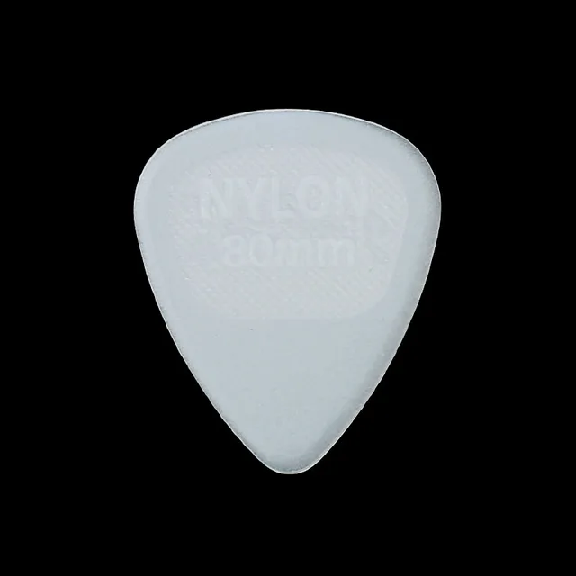 Dunlop Glow Nylon Guitar Picks Plectrum Mediator Guiar Parts Accessory for Acoustic Electric Guitarra Ukulele Guitar Pick 0.8mm 1 piece