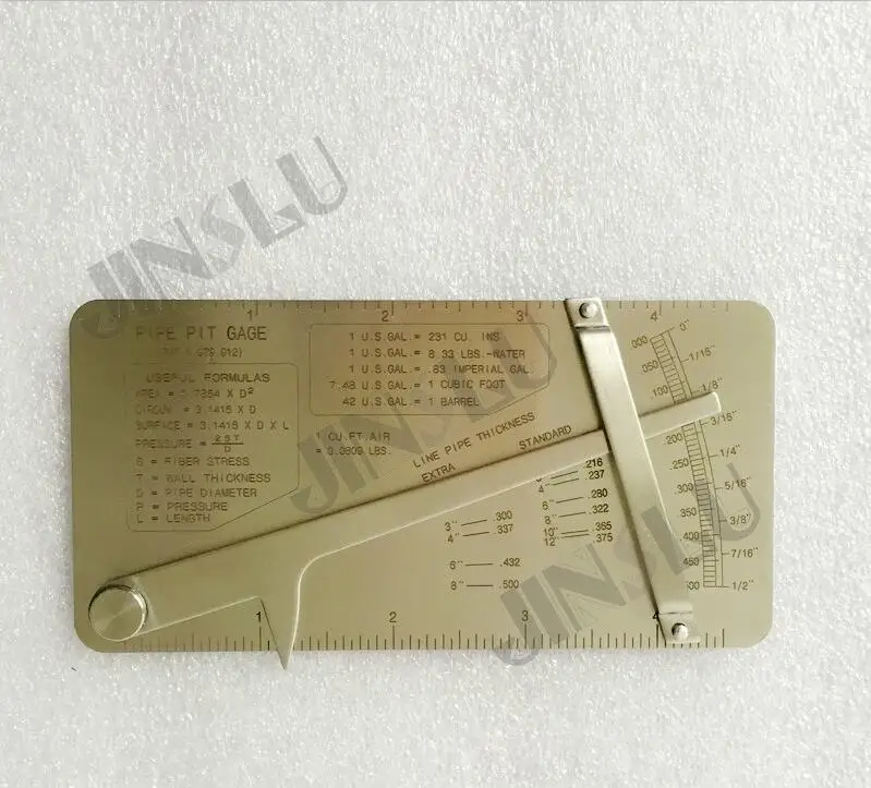 

Pipeline Concave Inspection Ruler