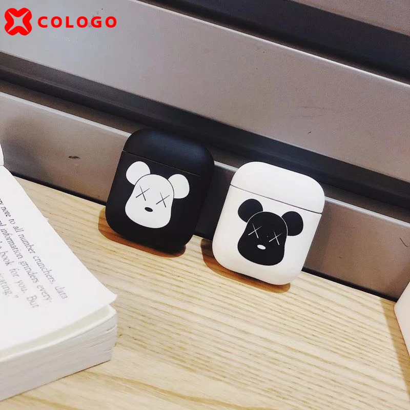 

Tide brand kaws Wireless Earphone Charging Cover Bag AirPods case for Apple AirPods 1/2 Cartoon Anti-drop Bluetooth Headset box