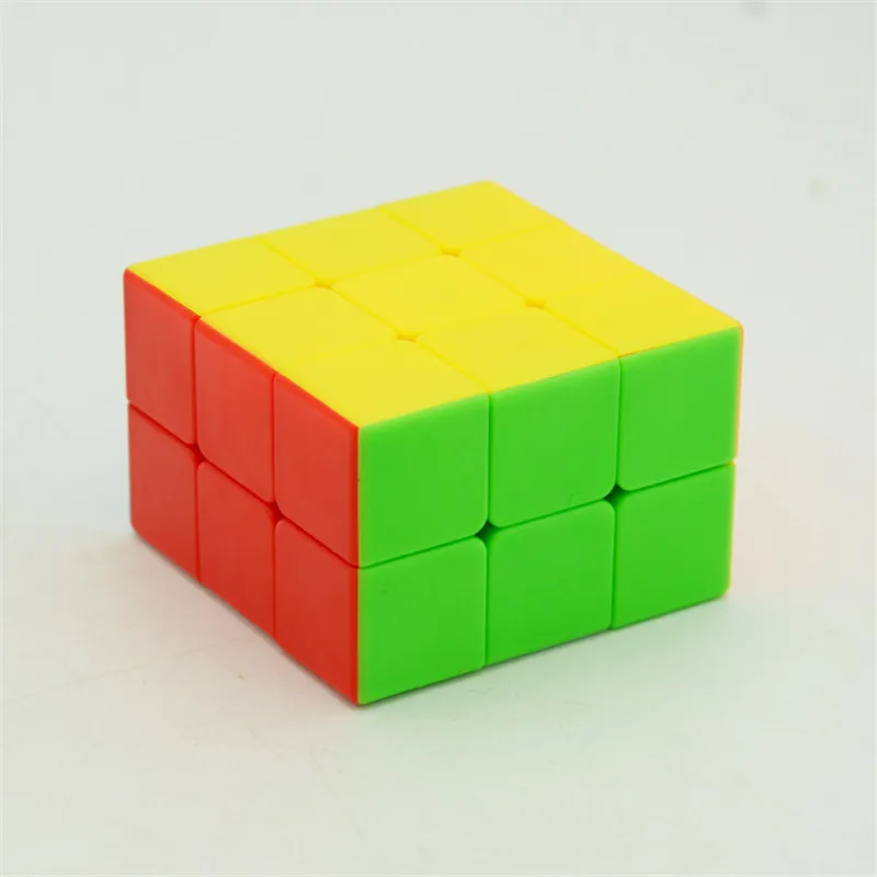 Скорость Stickerless 2x3x3 головоломка куб твист красочные 233 волшебный куб безопасный ABS карман забавная игрушка обучающий подарок