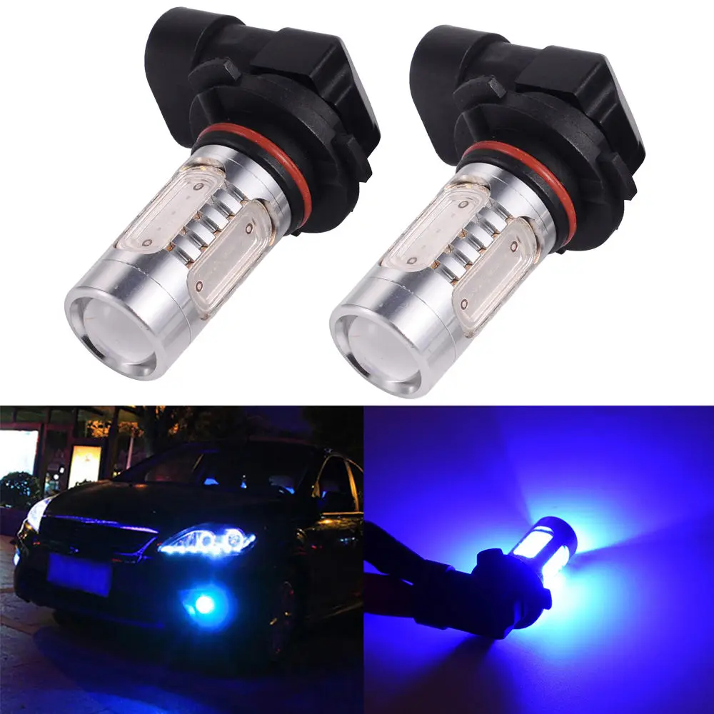 2x9005 7 5 Вт светодиодный HID Синий 33-SMD проектор Противотуманные фары дневного света