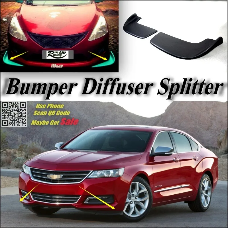 Chevrolet Impala Splitter Deflector Diffuser Flap Chin Fin Canard