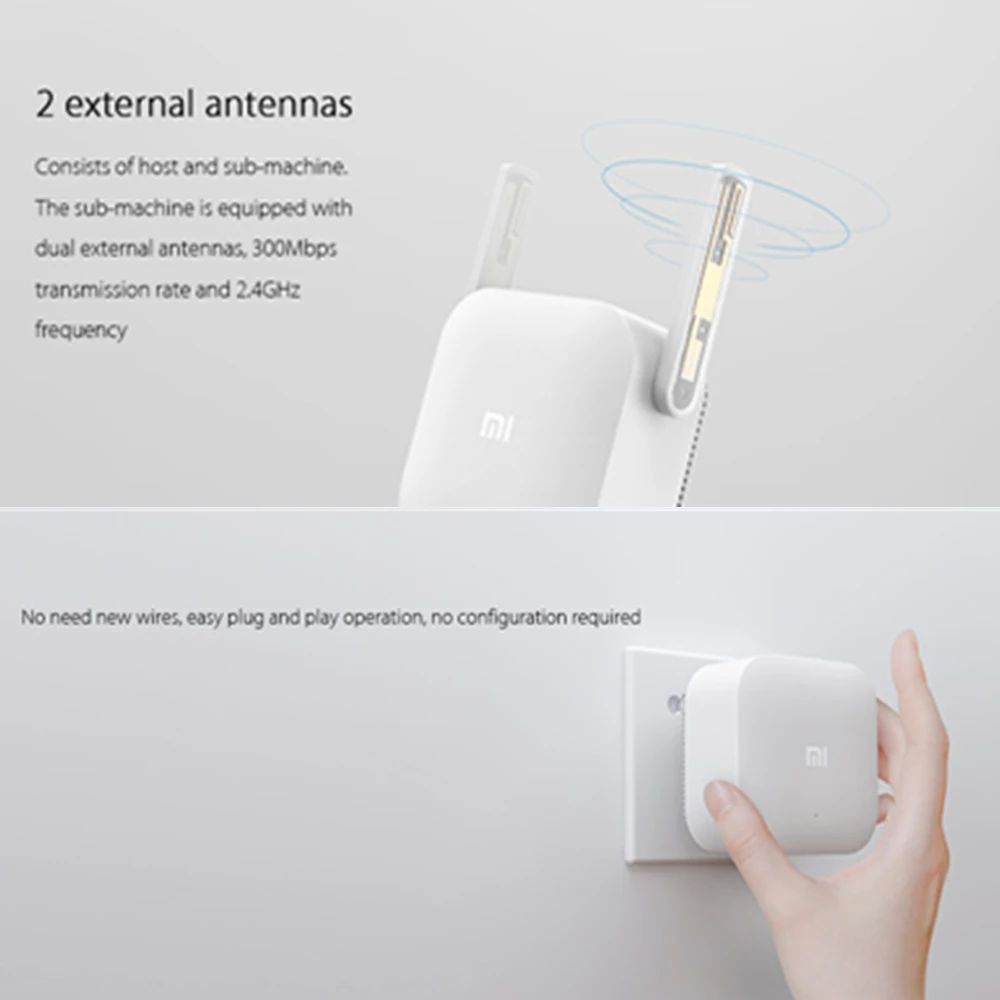 Xiao mi Электрический усилитель мощности Cat Wifi ретранслятор WiFi маршрутизатор 2 4G 300