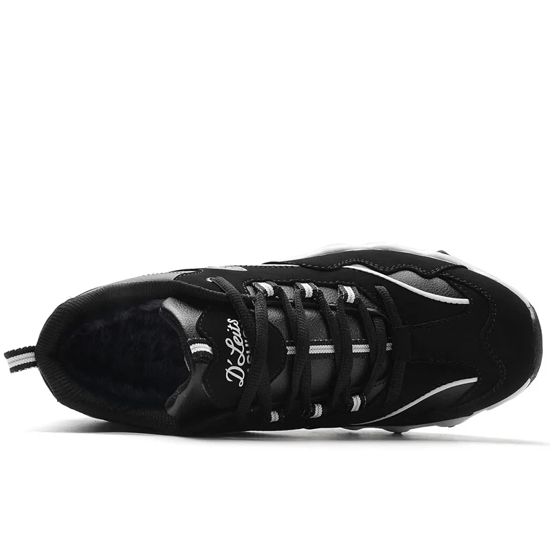 New Trend Winter Sneakers Women Air Cushion Running Shoes Female Plush Warmth Comfortable Sport Snow Boots Sobretudo Feminino 41