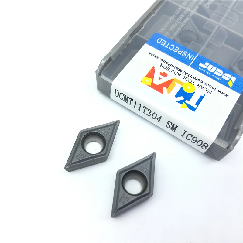 

Carbide Turning Insert DCMT11T304 SM IC908 for CNC Boring Bar Tool Holder