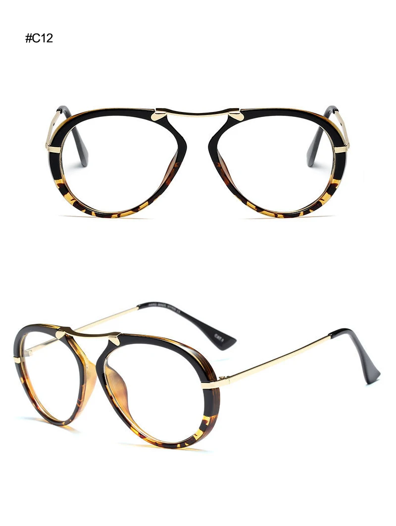 2018 New Goggle Fashion Clear Sunglasses (32)