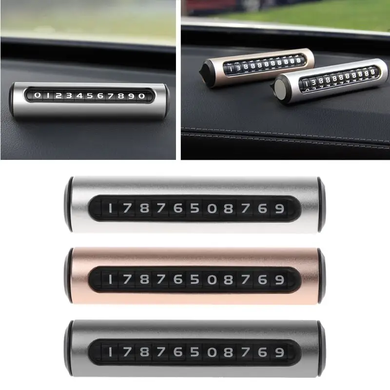 Temporary Parking Cards Phone Number Display Tool With ...