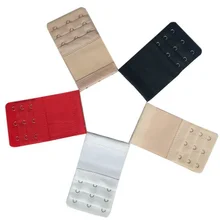 6 шт., удлинитель для бюстгальтера, 3 крючка, 3 ряда, застежка, ремень, швейные инструменты, сменный удлинитель для бюстгальтера для женщин