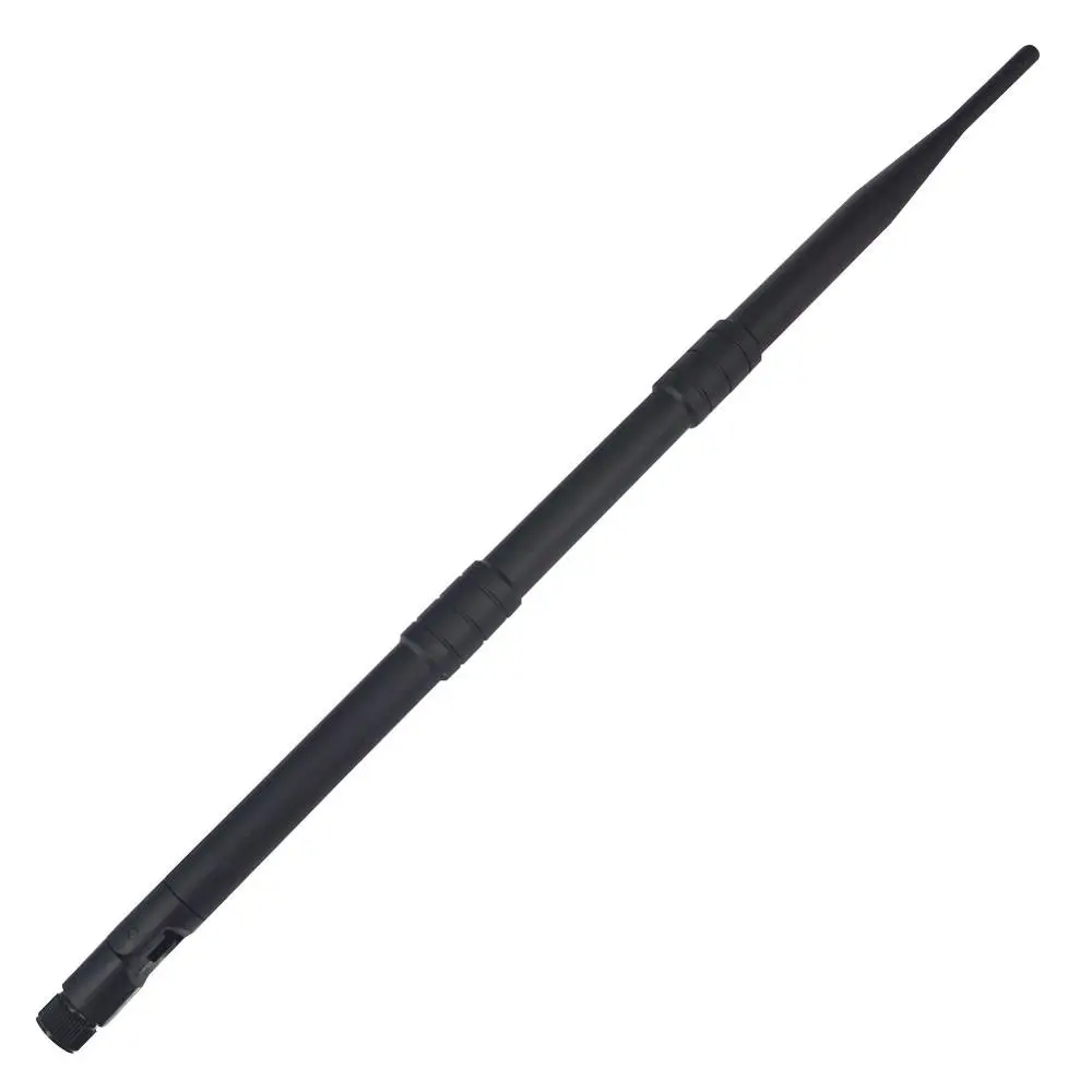  10 piece/lot 2.4GHz 9dBi WiFi 2.4g Antenna Aerial SMA Male wireless router 43cm FOR PCI CARD USB MO
