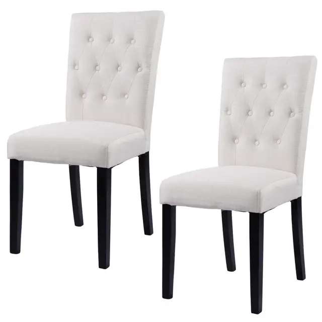 Cheap Giantex Set of 2pcs Fabric Dining Chair Armless Chair Modern Home Kitchen Living Room Furniture HW52778BE Cheap Giantex Set of 2pcs Fabric Dining Chair Armless Chair Modern Home Kitchen Living Room Furniture HW52778BE