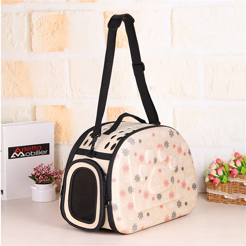 Переносная сумка для собак, переносная дышащая сумка для кошек, складная дорожная сумка для щенков, переносная Сетчатая Сумка на плечо для домашних животных, уличная посылка, клетка