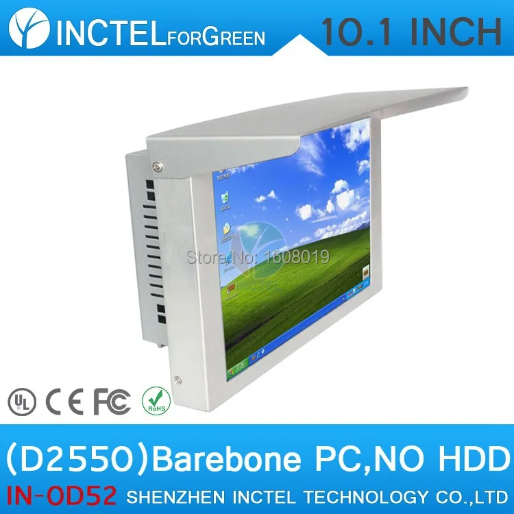 

Partaker Barebone PC Desktop Computer All in One PC 10'' LED Gtouch AbonTouch high temperature 5 wire resistive IP61 standard