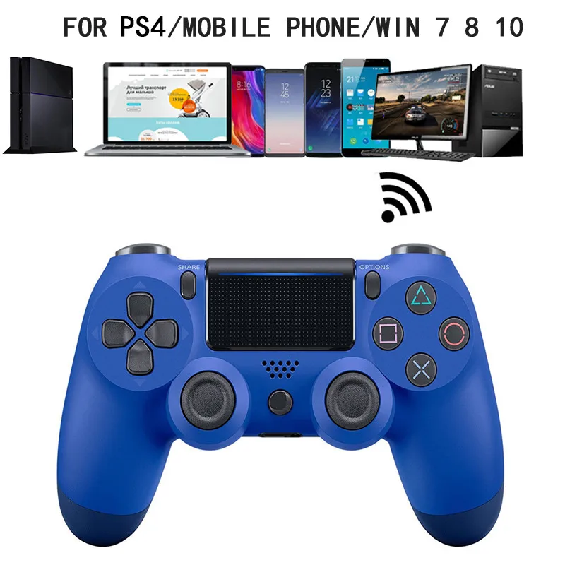 Джойстик PS4 для iPhone сони плейстейшен 4 геймпад Dualshock 4 ПК геймпад, Беспроводной Bluetooth Контроллер для Playstation 4 игры джостик консоли