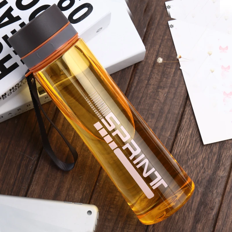 

Multi-spec Large Capacity Plastic Water Bottle With Rope Portable Outdoor Space Bottle Hiking Camping Travel Bottle BPA Free