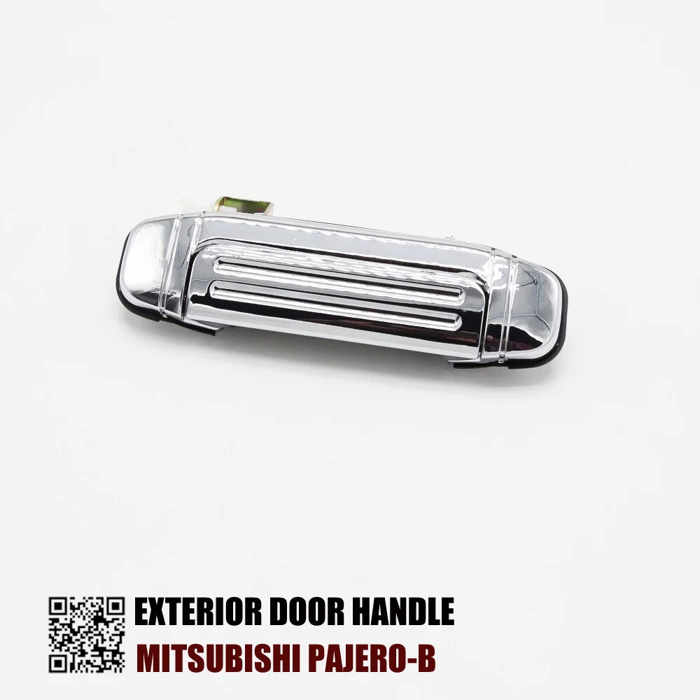 

1PC TYPE B Chrome Door Handle for Mitsubishi Pajero 2 Accessories V31 V32 V33 V43 V44 V45 V46 1991-1999 1996 1998 1992