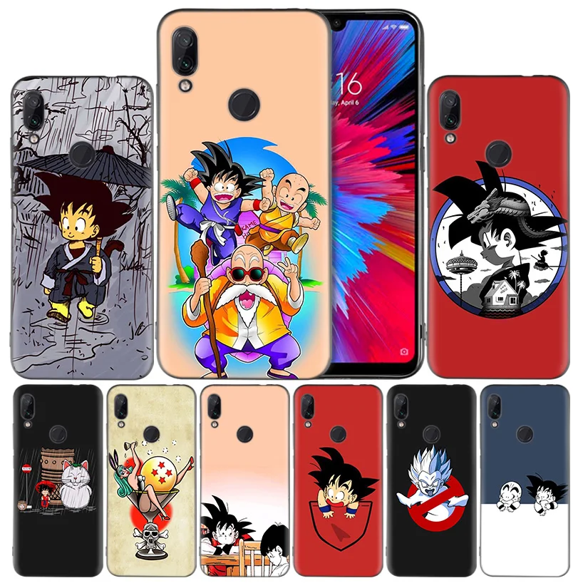 

Dragon Ball Goku DragonBal Silicone Case Cover for Xiaomi Mi 9 8 Play A1 A2 Redmi Note 7 6 6A 5 Plus S2 GO Lite Pro Pocophone F1