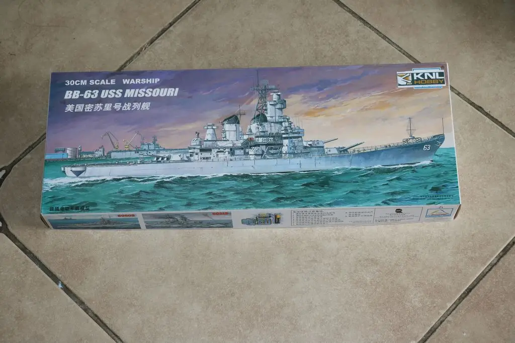 KNL HOBBY масштаб 1/700 Warship BB-63 USS Миссури XC80908 модель Trumpeter Minihobby | Игрушки и хобби
