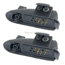 2X гарнитуры Динамик разъем адаптера переменного тока для Motorola HT750 HT1250 GP328 GP329 GP338 GP339 GP340 GP360 GP380