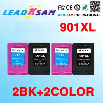 

4x compatible For hp901 Ink Cartridge 901XL OfficeJet 4500 J4580 J4550 J4540 J4680 J4535 J4585 J4624 J4660 Printer