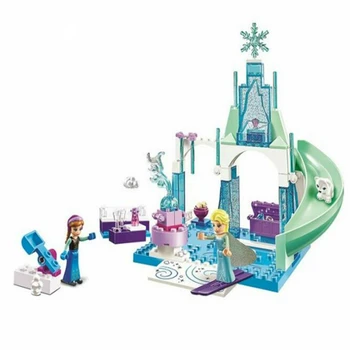 

Snow Queen Bricks Arendelle Ice Castle Building Blocks Princess Anna Elsa Compatible With Lepining Princess