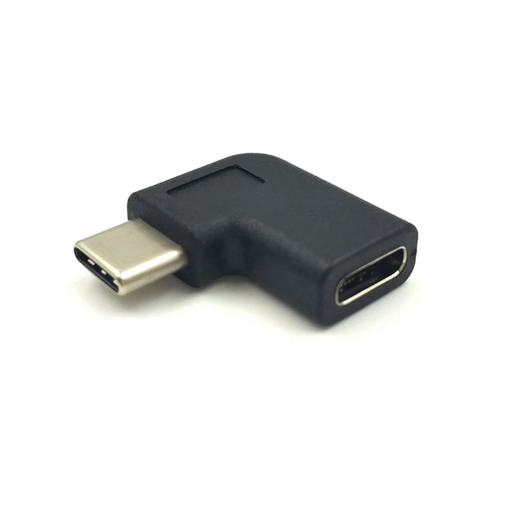 90 градусов l-тип USB 3,1 type-C адаптер «Папа-мама» коннектор конвертер штекер