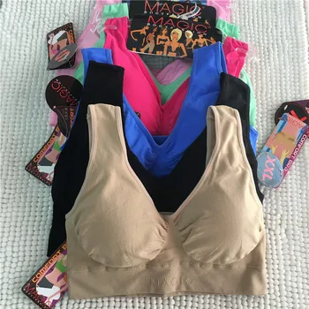 

Wholesale Athletic Nylon Lady Fitness Bra Shockproof Yoga Bra High Strength Running Bra Women Workout Stretch Tank Top Vest