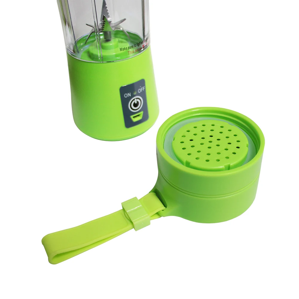  400ml Portable Juice Blender USB Juicer Cup Multi-function Fruit Mixer Six Blade Mixing Machine Smo