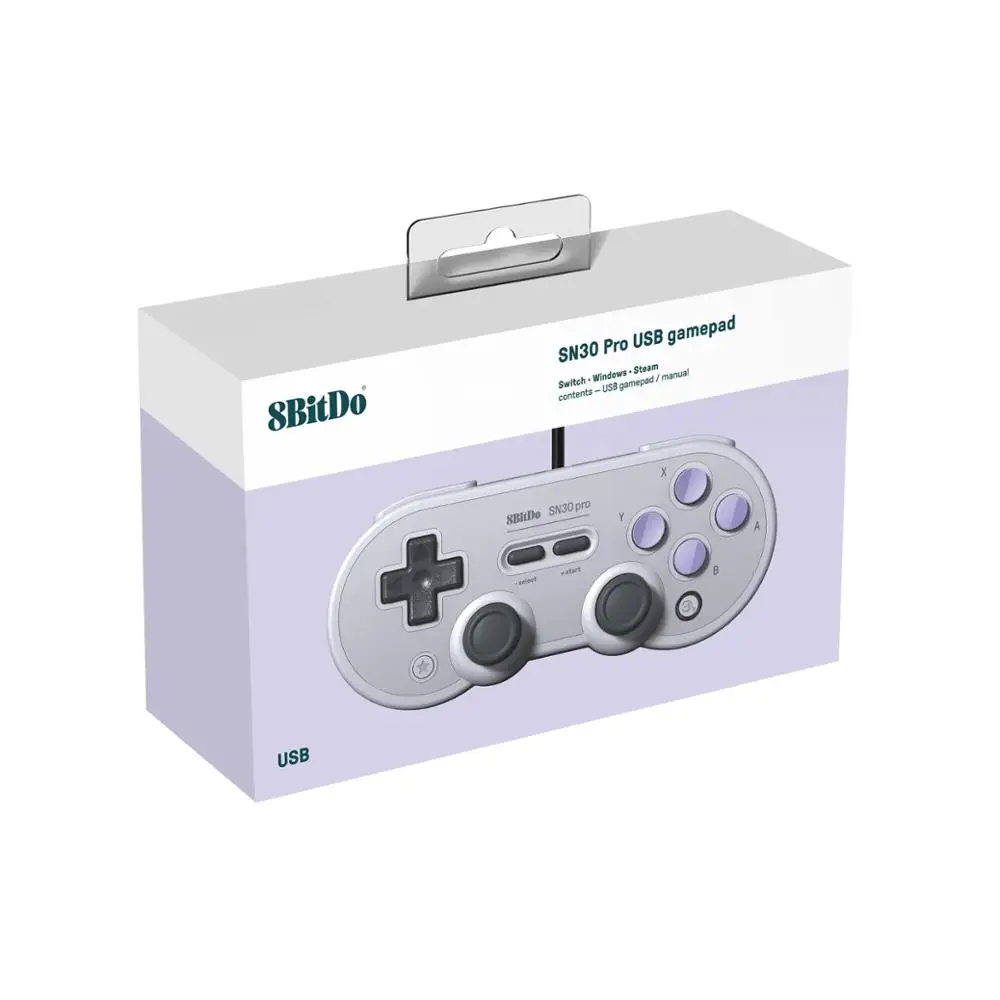 

8BitDo Wired Joystick SN30 Pro USB Gamepad Controller for Nintend NS Switch/Windows Raspberry Pi SN Edition/Stream/MacOS/Android