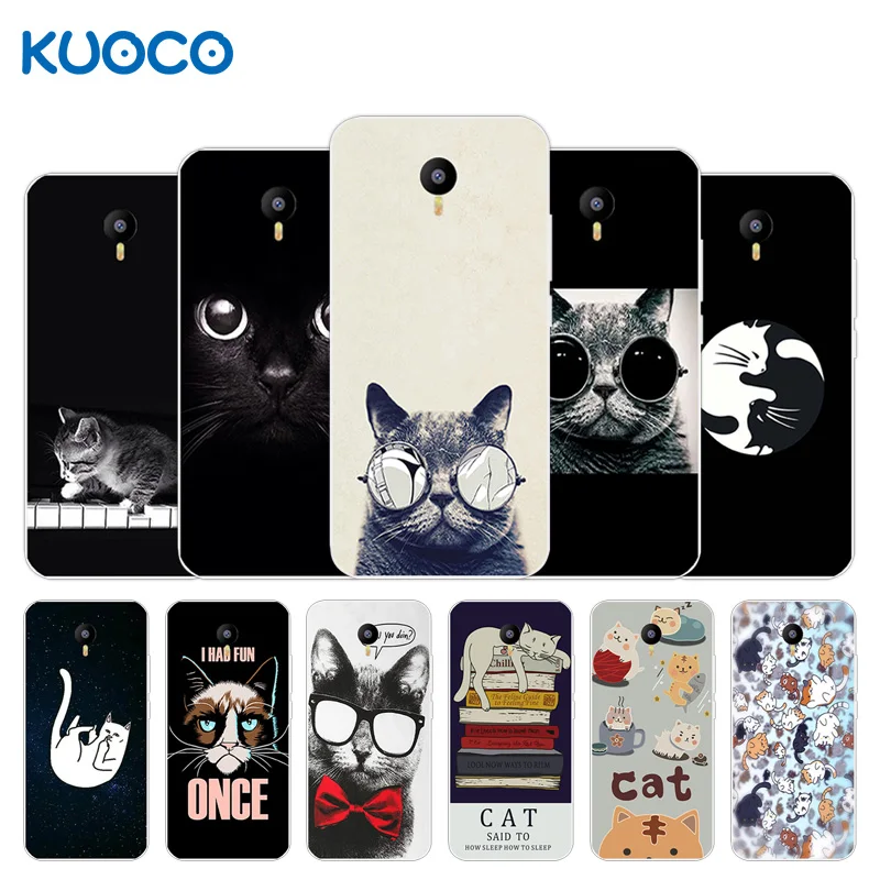 

Soft TPU Case for Meizu m2 note 5.5 inch Dif Cat Design Silicon Back Cover For Meizu M2 NOTE Meilan Note 2 Phone Cases Coque