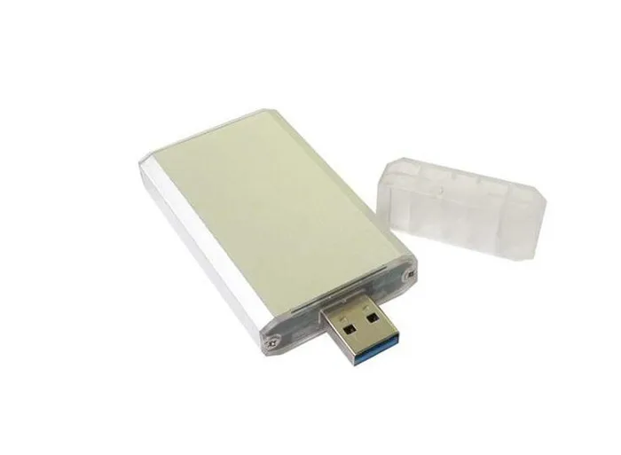Портативный мини PCI-e mSATA SSD к USB 3,0 конвертер адаптер корпус мобильного жесткого диска коробка для 30X50 мм mSATA SSD