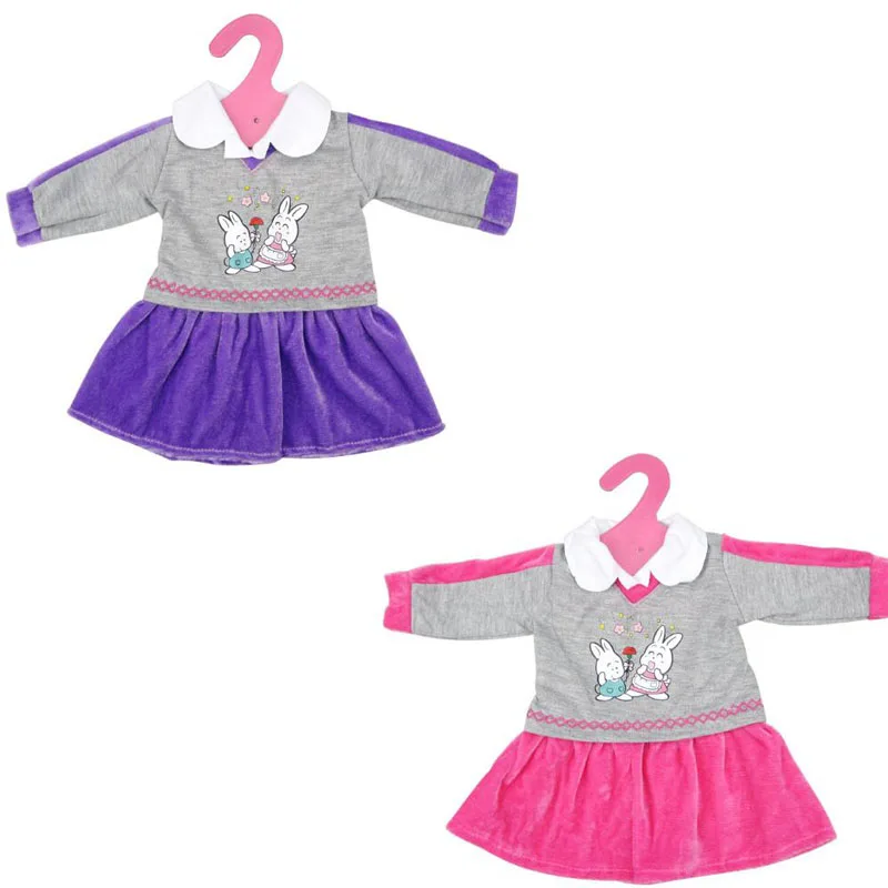 New Fashion Two Colors Styles Doll School Dresses Uniform