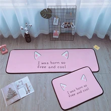 Розовый коврик для гостиной Впитывающий Коврик для ванны коврик для гостиной спальни ковровое покрытие для пола Infantil