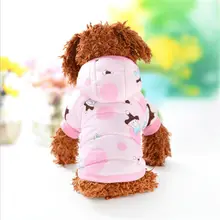 

Winter Warm Pet Dog Clothes Soft Fleece Hooded Pet Costume Puppy Coats Outfit Dog Clothes For Small Dogs Chihuahua Pet Clothing