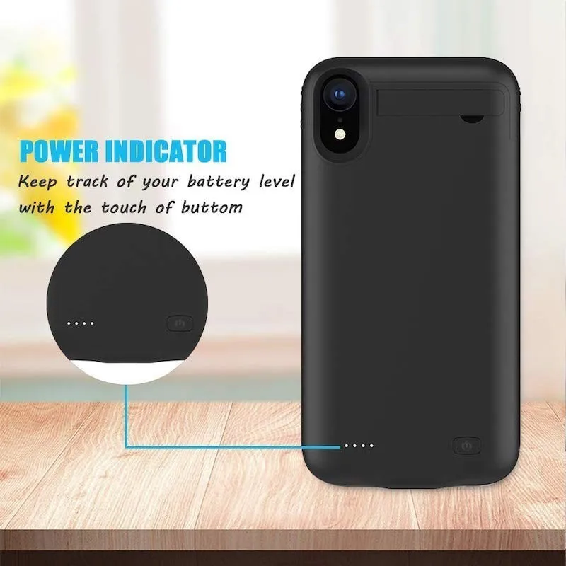 Ударопрочный чехол для аккумулятора Extpower 6200 мАч iphone X Xs XR Max внешний аккумулятор