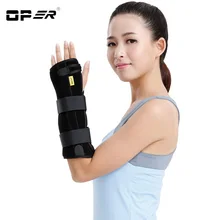 Oper Medical Wrist Brace Support Splint For Sprain Carpal Tunnel Syndrome Arthritis Recovery Wrist fracture fixation splint WO16 hkjd thoracolumbar orthosis fixation brace thoracic spine compression fracture brace bracket after surgery