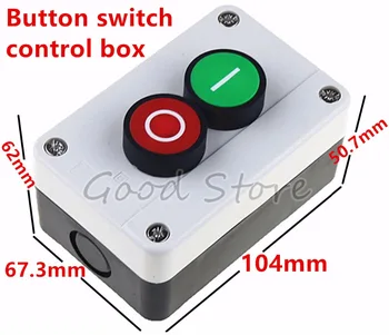 

1pcs With arrow symbol start stop self sealing waterproof button switch emergency stop industrial handhold control box