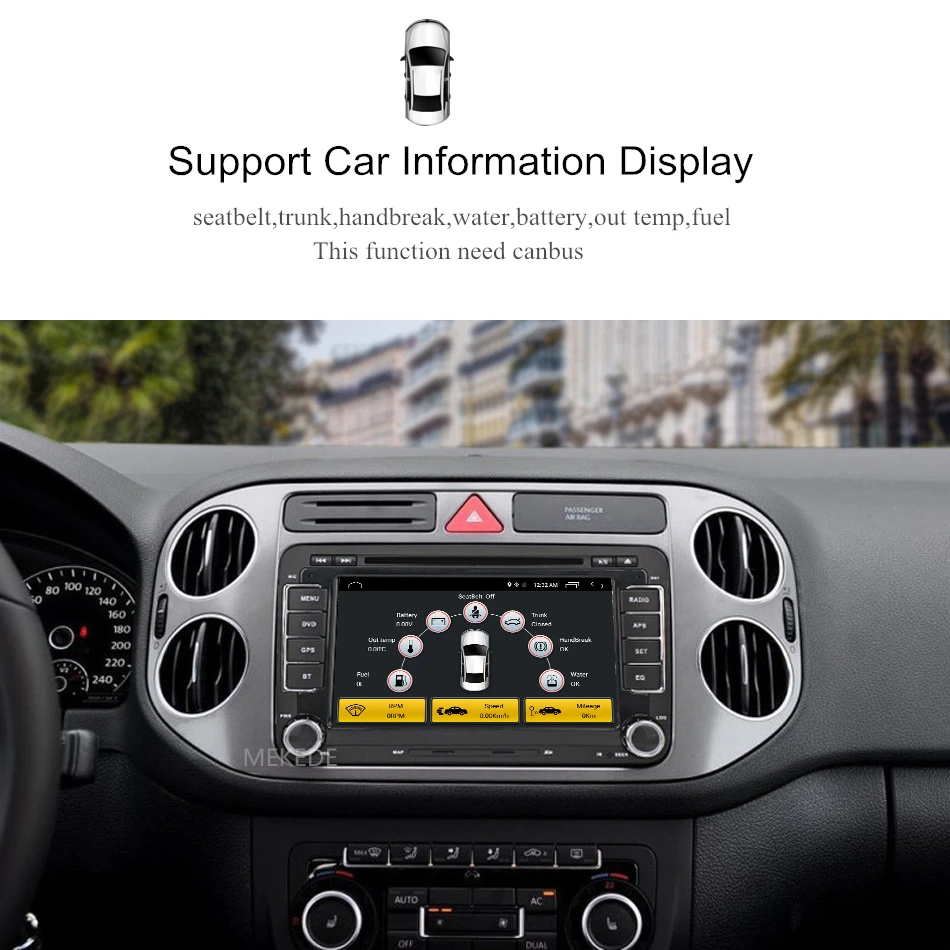 Discount Wholesale! 4G LTE Quad core Android 7.1 Car radio audio Navigation GPS DVD Player for VW/Volkswagen/Passat/POLO/GOLF/Skoda/Seat 34