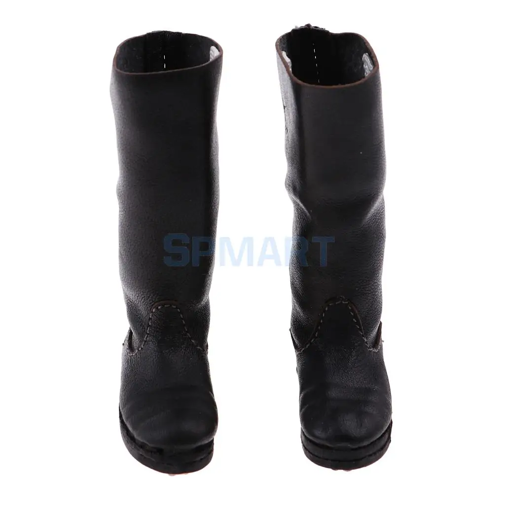 MagiDeal 1/6 Scale Men's PVC Boots Shoes for 12 Inch Male Action Figure Soldier Body Clothing Accessories Toys 4Kinds