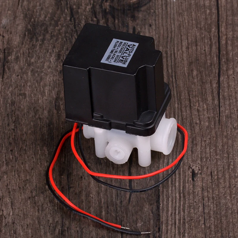 

(1) DC24V 1/4" BSP Reverse Osmosis Valve for 18 seconds With RO Restrictor: 300CC(Adjustable) Washing Auto Flush