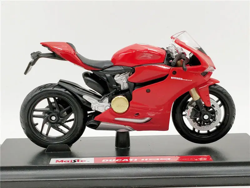 Maisto 1:18 Ducati 1199 мотоцикл велосипед литая модель игрушка Новый в коробке| |