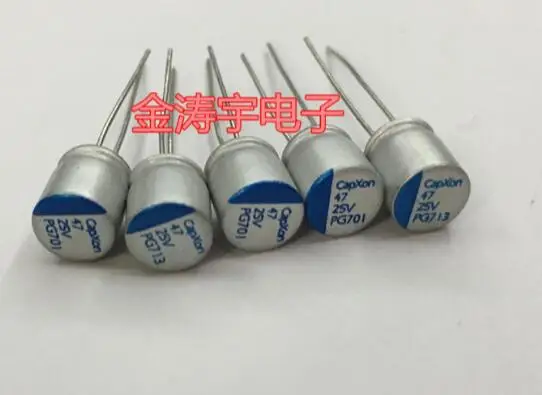 25V47UF 6X6 Taiwan solid state direct capacitance 47UF 25V capacitor | Электроника