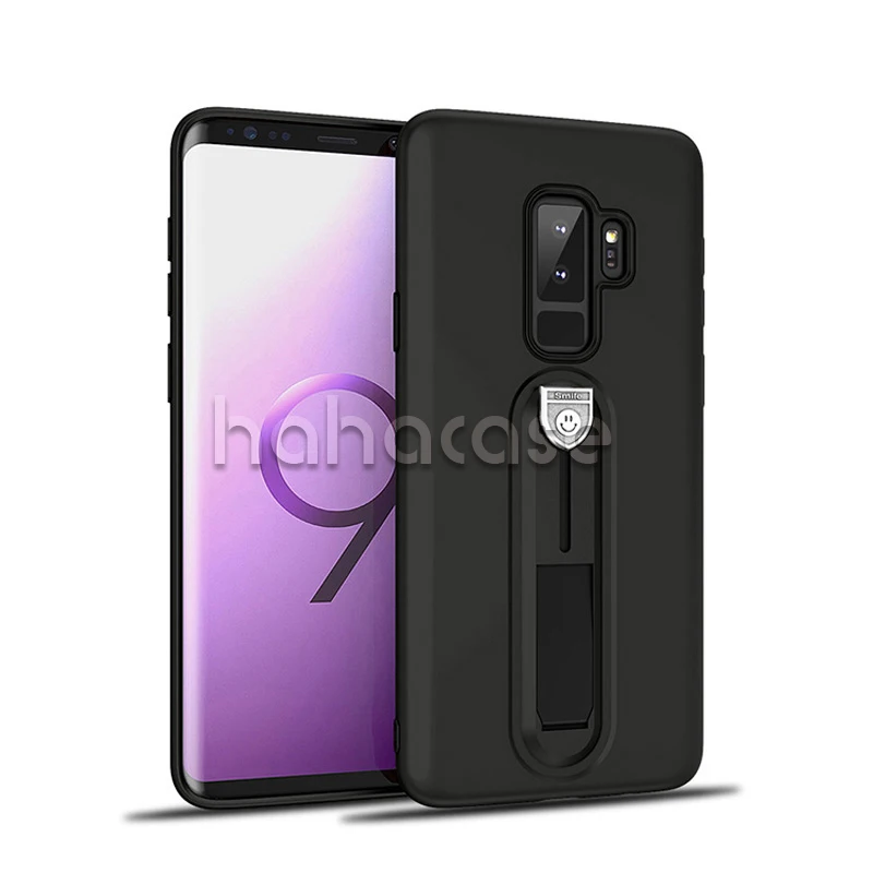1000 шт Скрытая Kickstand Coque ТПУ Гибридный Броня чехол для samsung S9 S8 плюс S7 край Note8 A8 плюс A7 A5 J7 J5 3 противоударный чехол