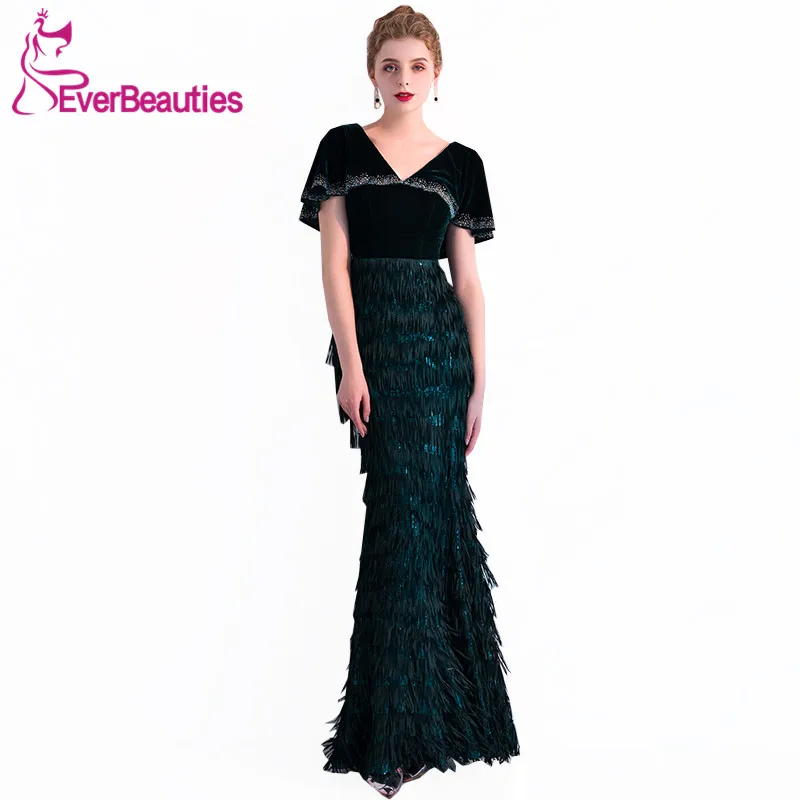 

Vestido De Festa Longo Elegant Evening Dresses Prom Party Gowns Long Mermaid Evening Gowns Robe De Soiree Abendkleider