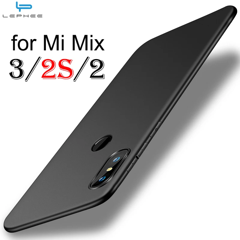 

LEPHEE Phone Case For Xiaomi Mi Mix 2S Cover Mi MIX 2 S Original Luxury Shockproof Soft Silicone TPU Case for Xiaomi Mi MIX 3 2S