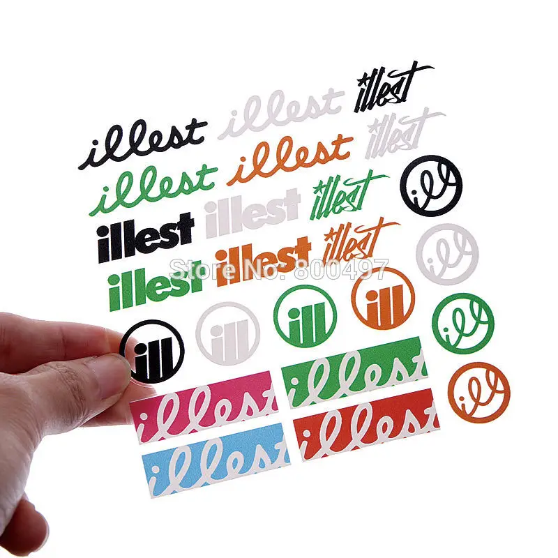 

New Design Creative Auto Decal Set Car Bumper Whole Body Decal Creative Vinyl Set for Illest