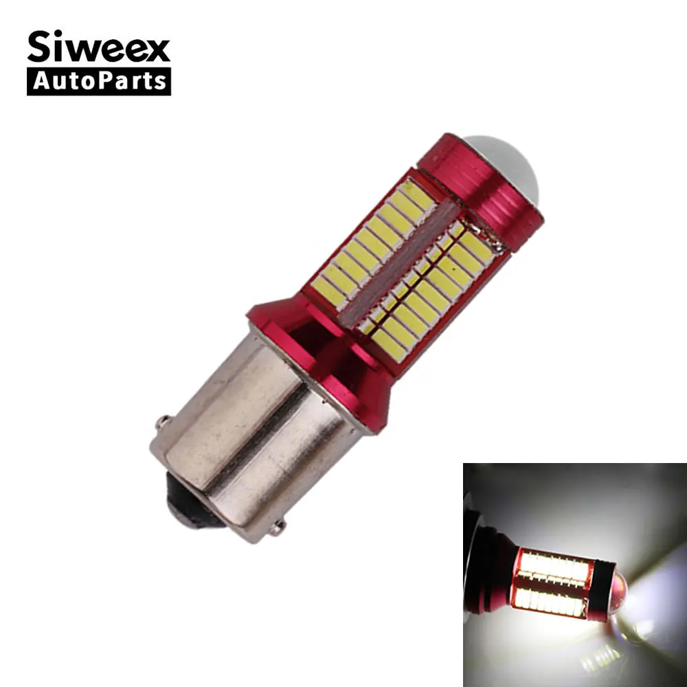 

1 Pcs 1156 BA15S P21W 1157 BAY15D P21/5W 4014 Car LED 78 SMD Reverse Turn Signal Bulbs Brake Lights Backup Lamp White 12V DC