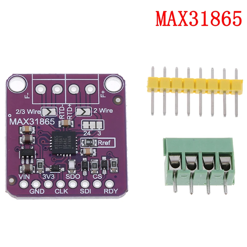 PT100 MAX31865 RTD Temperature Thermocouple Sensor Amplifier Module