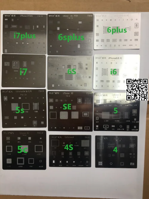 imágenes para 12 unids/lote dedicate bga reballing kit para iphone 7 7 plus 6 s 6 6 6 plus se splus 5S 5c 5 4S 4 imágenes para 12 unids/lote dedicate bga reballing kit para iphone 7 7 plus 6 s 6 6 6 plus se splus 5S 5c 5 4S 4