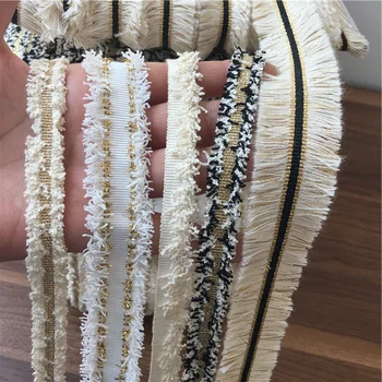 

Variety of exquisite ladies polyester cotton lace edge dress clothing tops cuffs skirt pants lace accessories 5yards