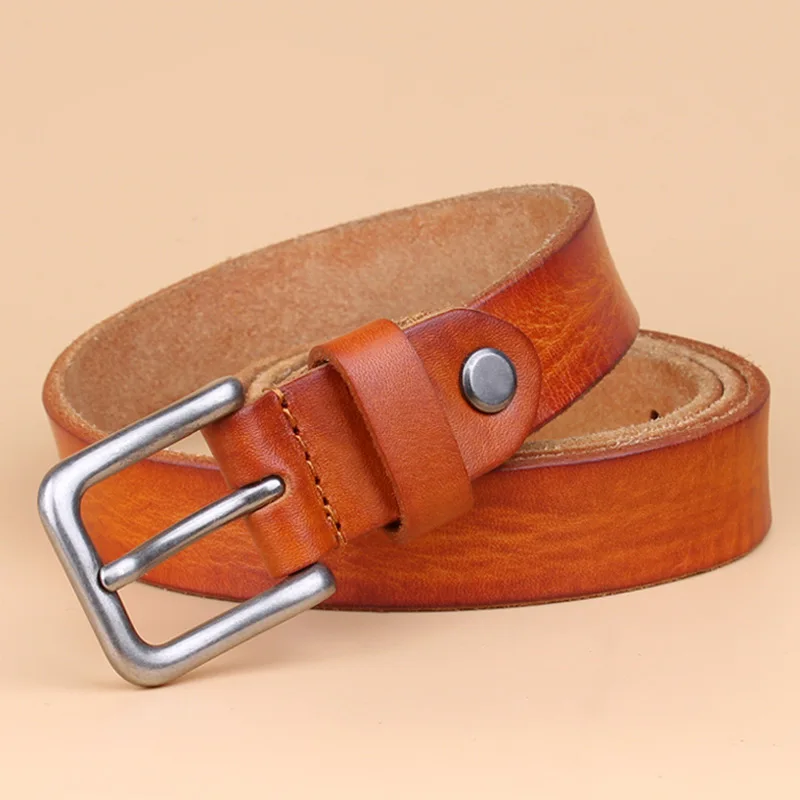 

Luxury Fashion men Belt Vintage Genuine Leather Belt for women Men's Waist Belts High Quality Top cowhide Gifts for women's